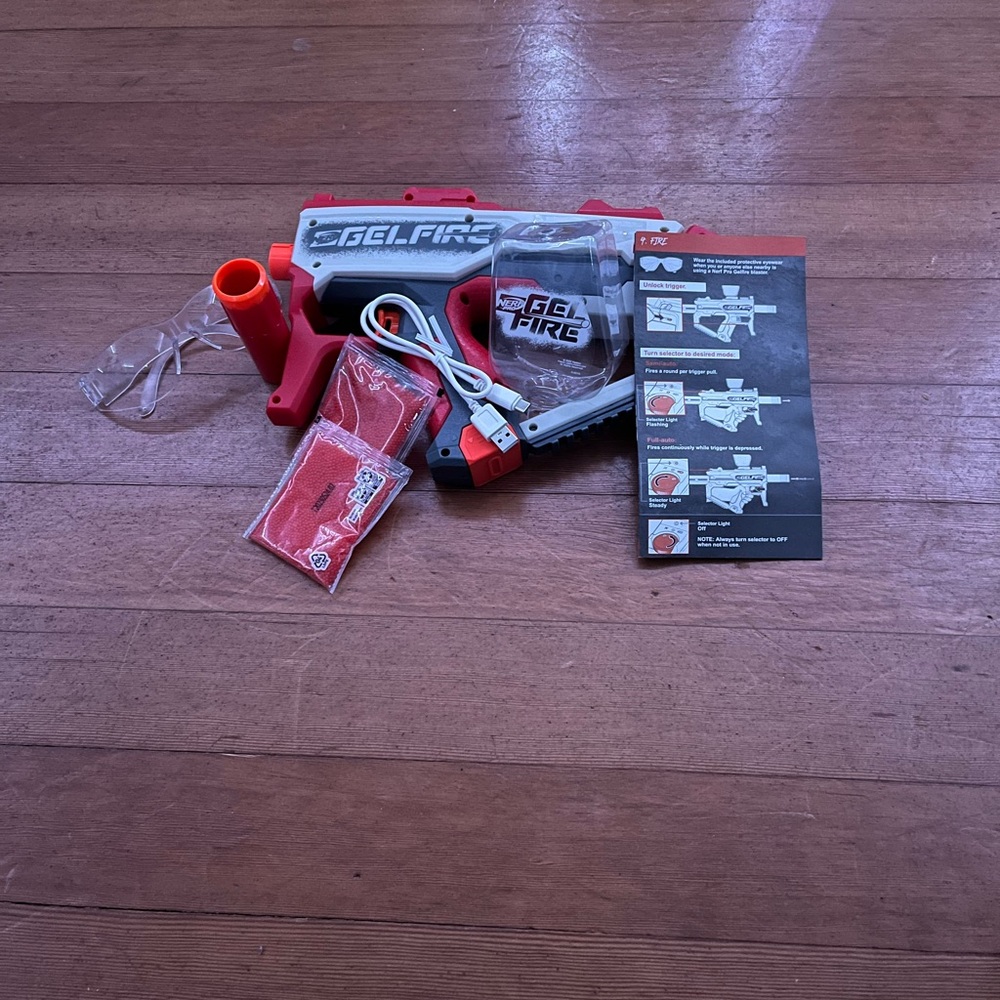 Gel Fire Blaster with Accessories
